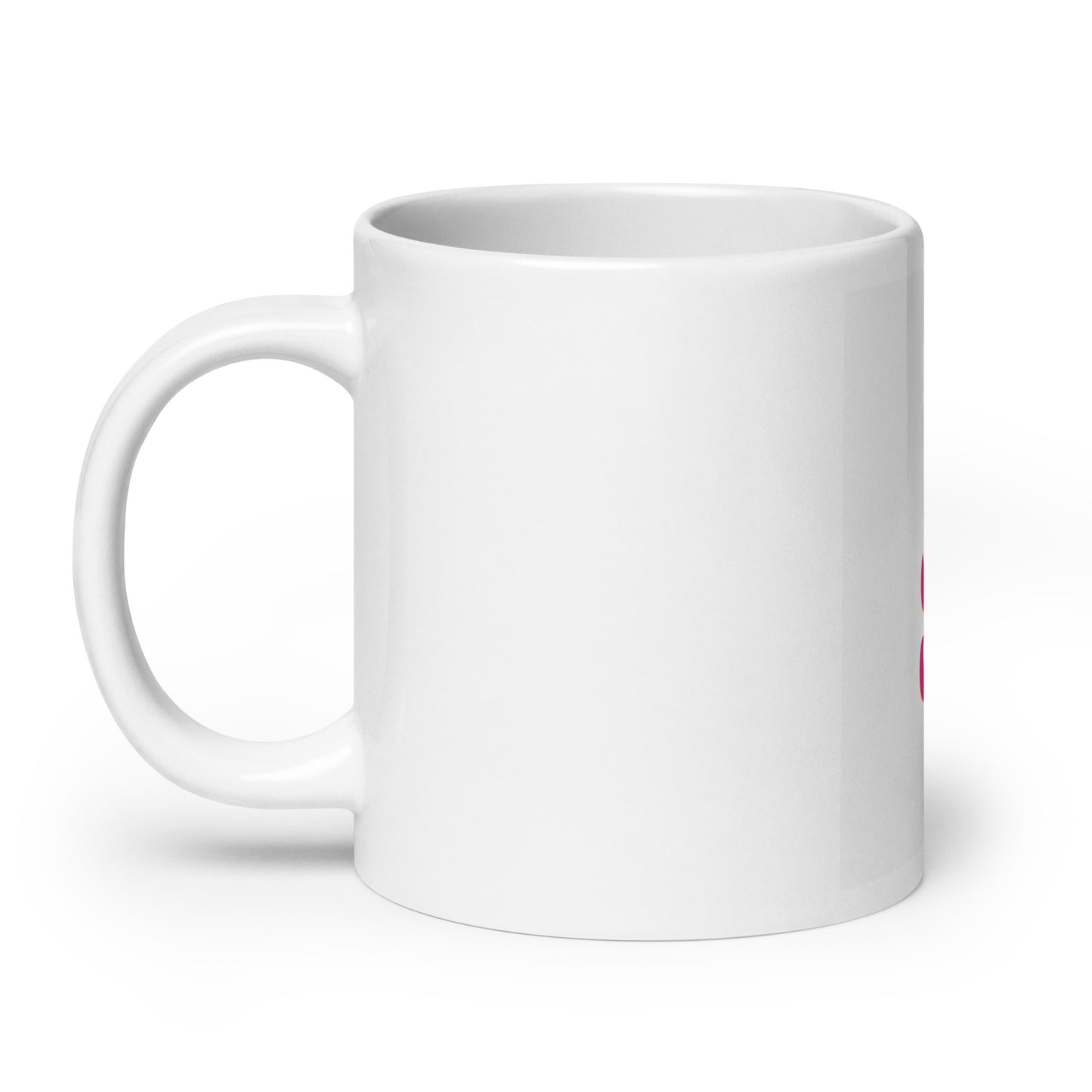 Mug blanc brillant